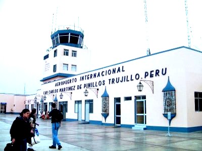 Aeropuerto de Trujillo - Perú "Cap. FAP Carlos Martínes de Pinillos".Antes