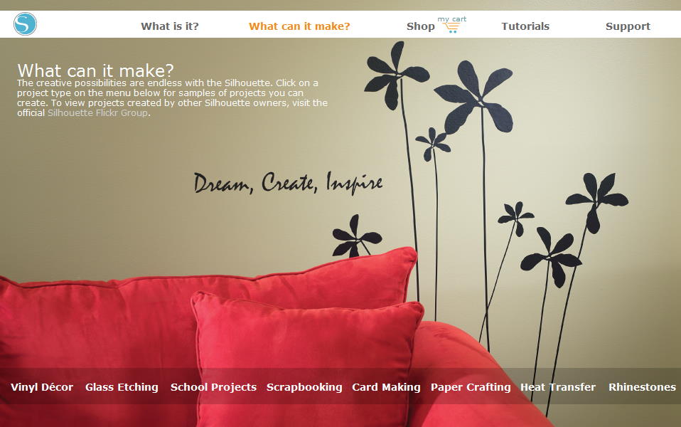 Thrifty Decor Chick Silhouette Craft Cutter Giveaway Share