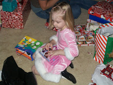 Preslee at Christmas 2008