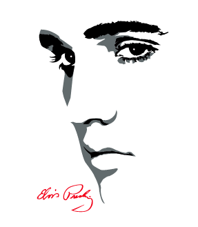Young Elvis Vector...
