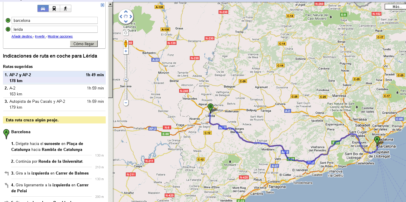 simple do you know what is the distance between barcelona and lerida 160 km take a look at the map below simple do you know what is the distance between barcelona and lerida 160 km take a look at the map below