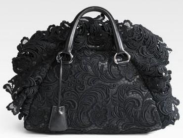 prada lace bag
