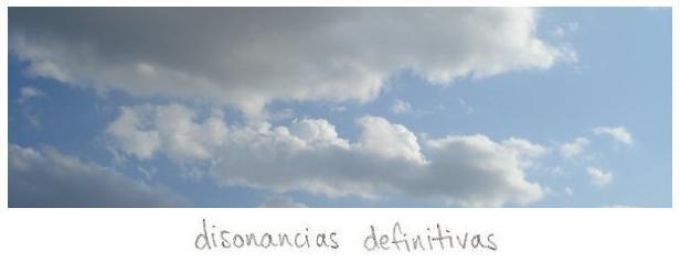 disonancias definitivas