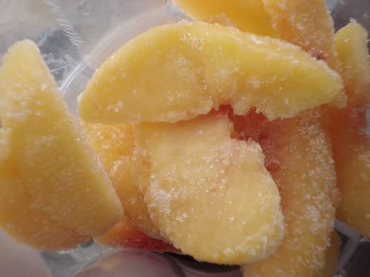 frozen peaches frozen peaches
