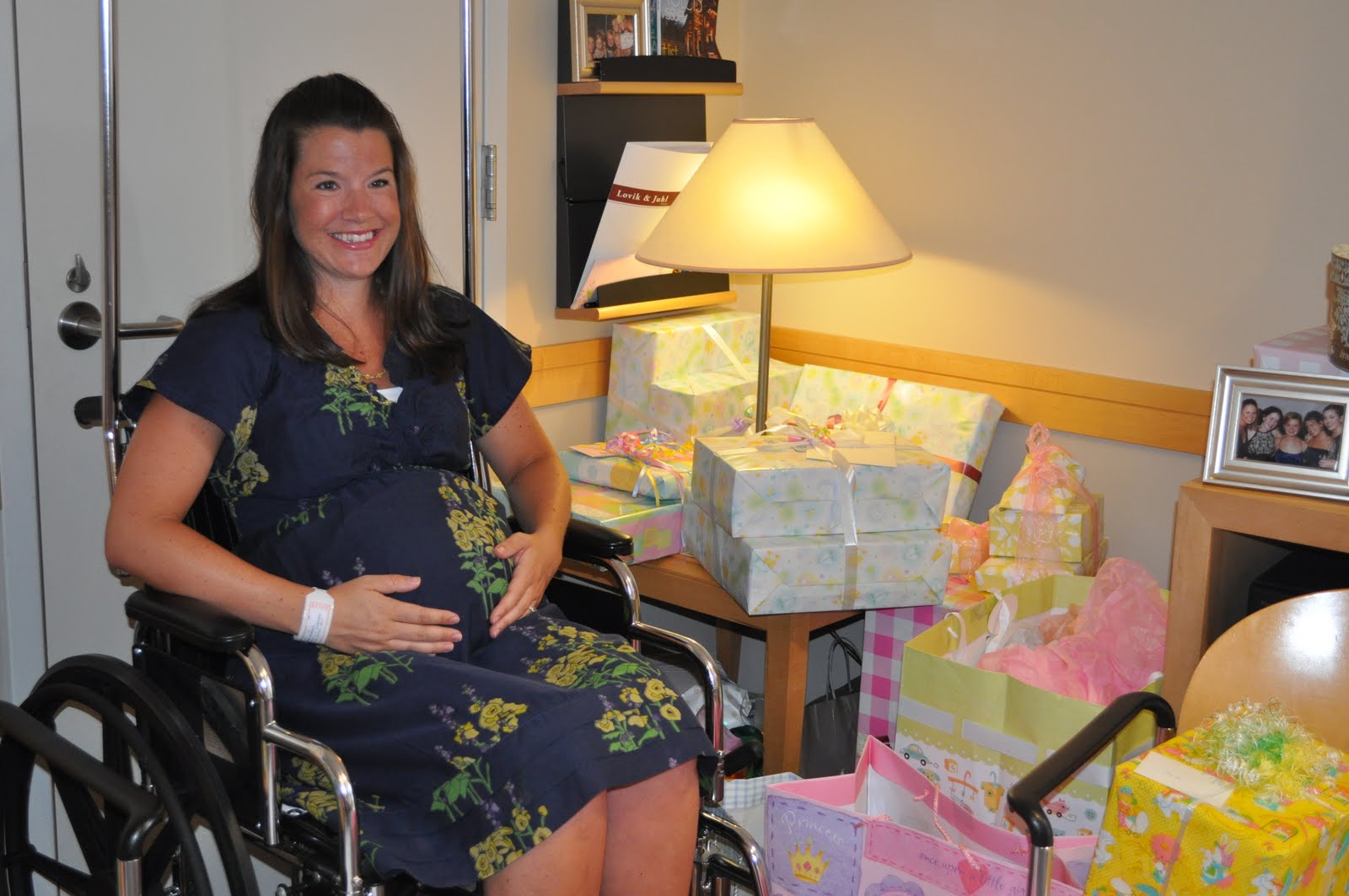 Mike and Kim Plus Four Baby Shower in the Hospital?