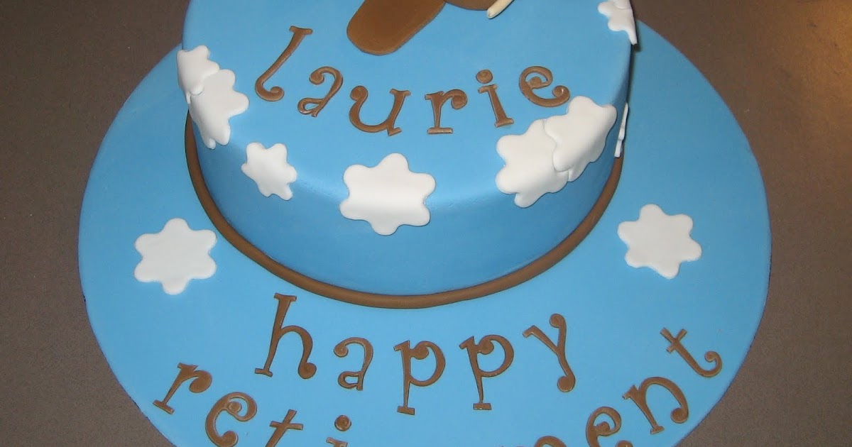 Sweetened with Love Happy Retirement cake