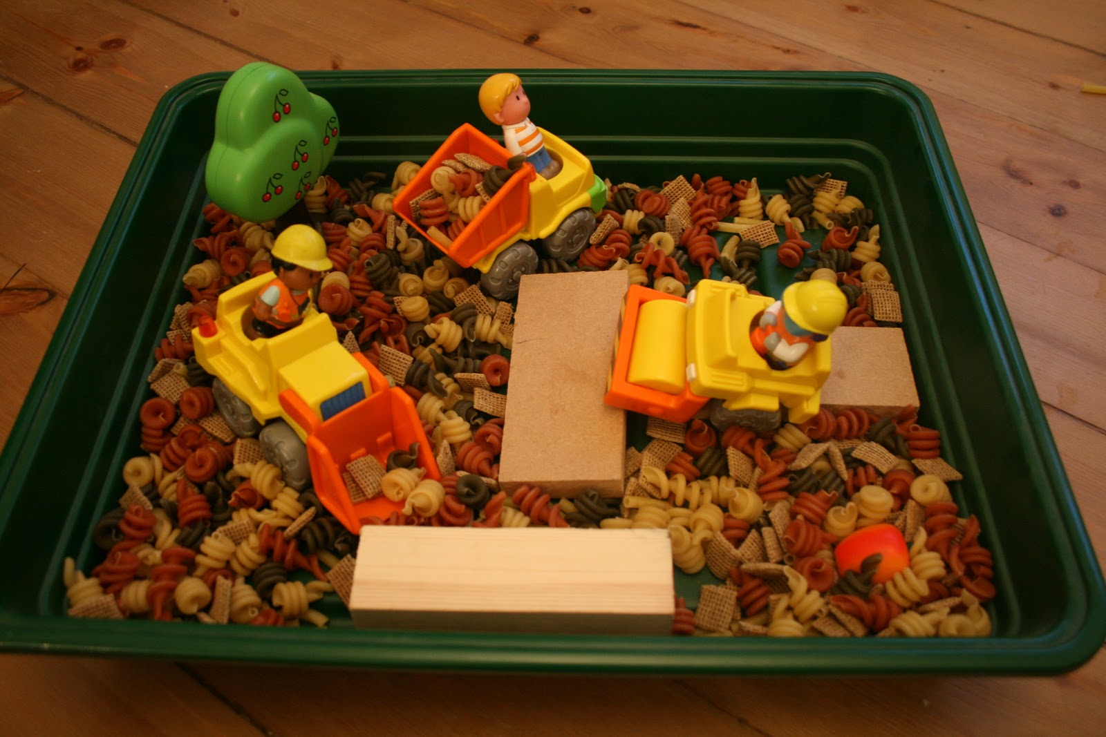 Small World Play: Construction Site - The Imagination Tree