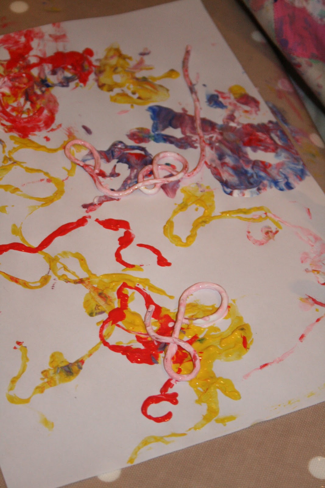 Printing With Spaghetti The Imagination Tree