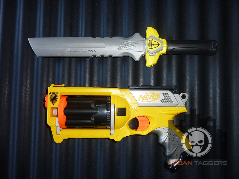 Review: Nerf N-Force Stonewall Shield + Short Sword set.