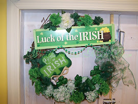 Luck of The Irish Wreath