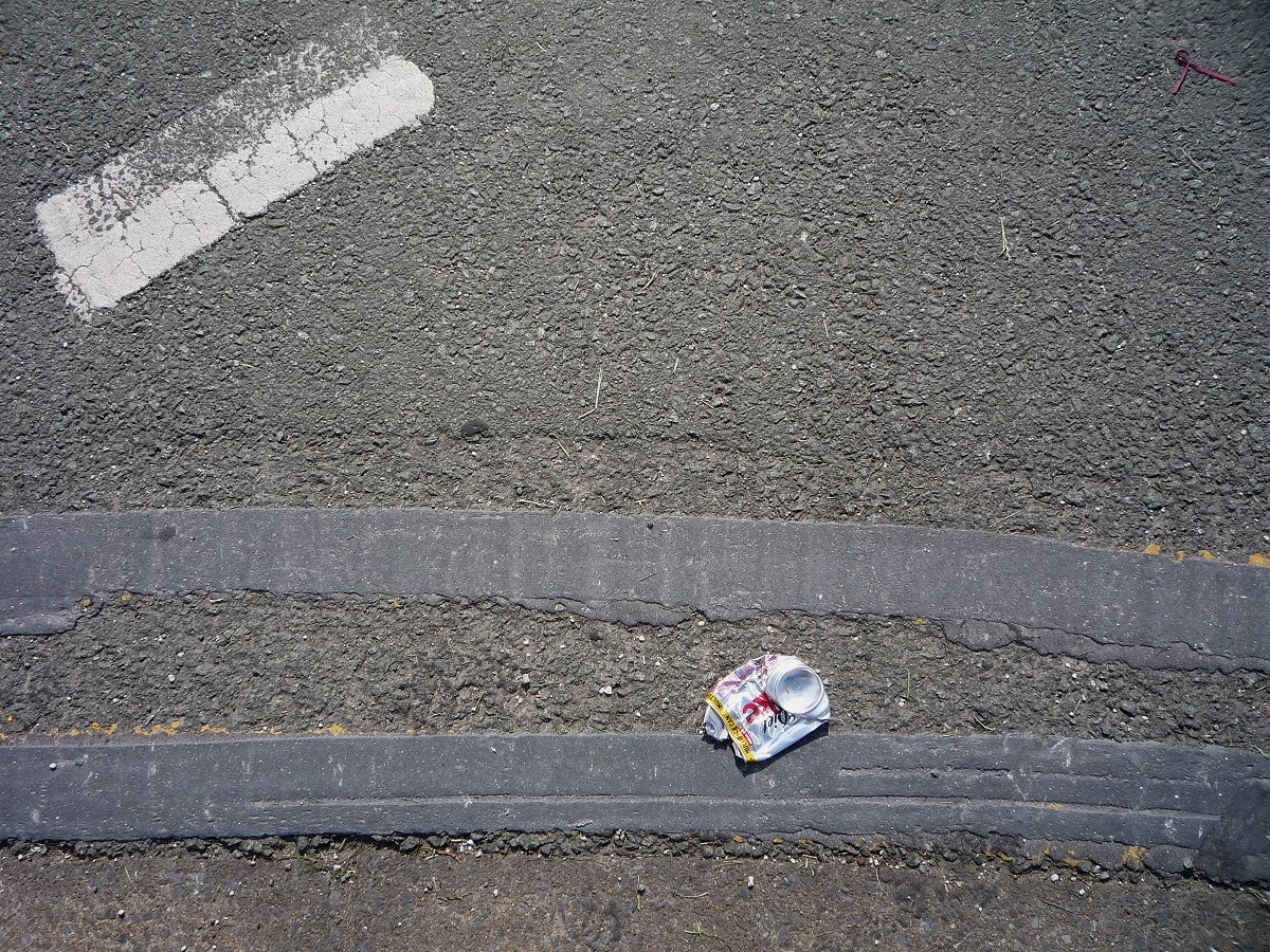 ELI5 What those black lines on the road are. r/explainlikeimfive