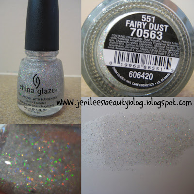 china glaze fairy dust