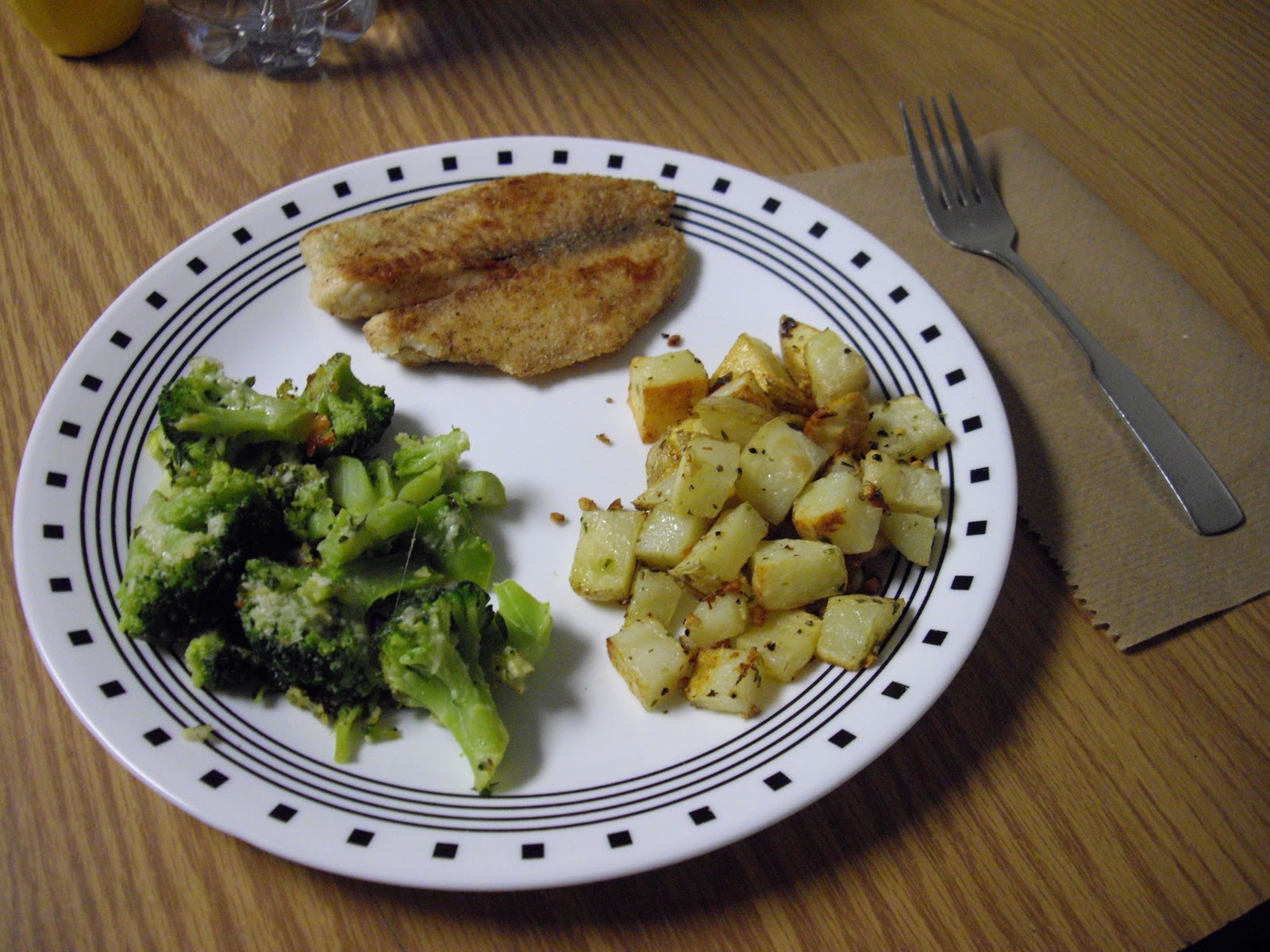 Pan Seared Tilapia cooking ala mel