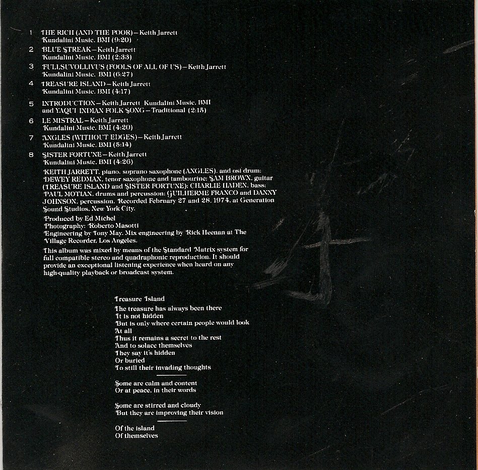 Keith Jarrett Treasure Island Blogspot Keith Jarrett Treasure Island Blogspot