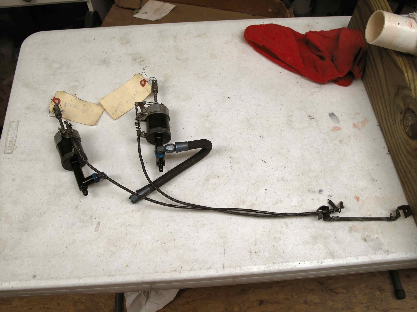 Cessna 140 Rebirth Brake Master Cylinders Complete