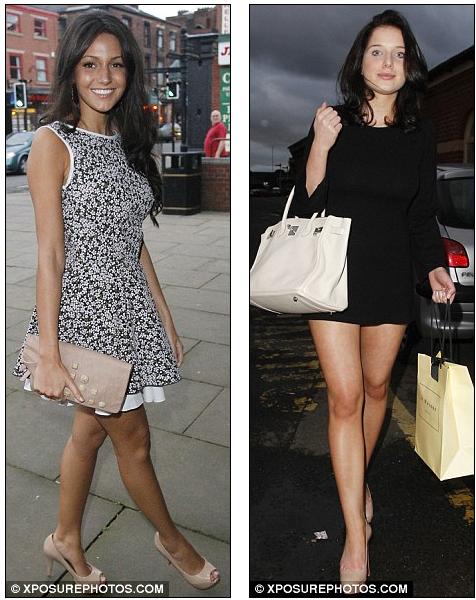 michelle keegan dresses. Michelle Keegan and Helen