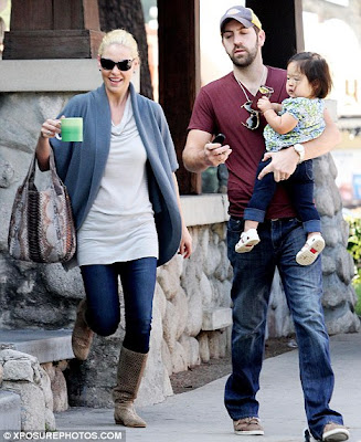 It's a family affair:Katherine Heigl and Josh Kelley enjoy day out with daughter Naleigh
