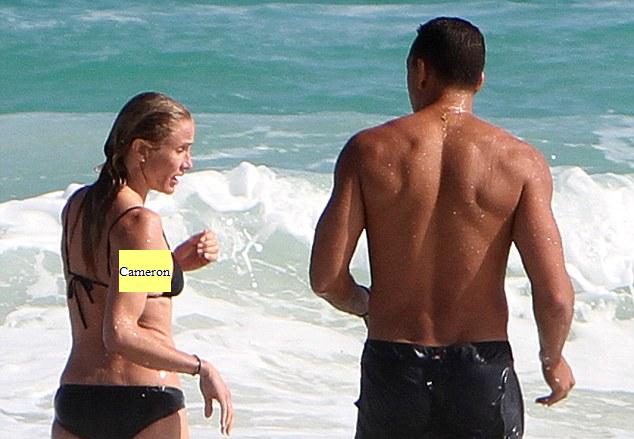 Cameron Diaz And Alex Rodriguez. Cameron Diaz and Alex