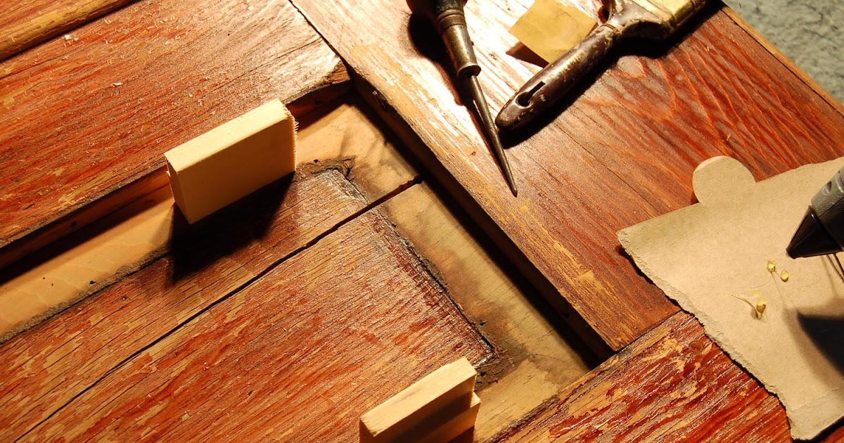 Tamon Discuss Wood door panel crack repair