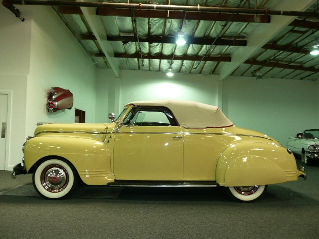 1941 Plymouth Special Deluxe conv't sold 60,500 at Barrett-Jackson 2009