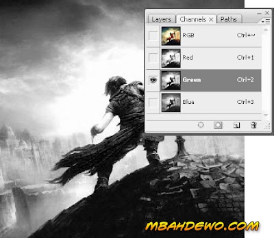 tutorial seleksi dengan channel 4