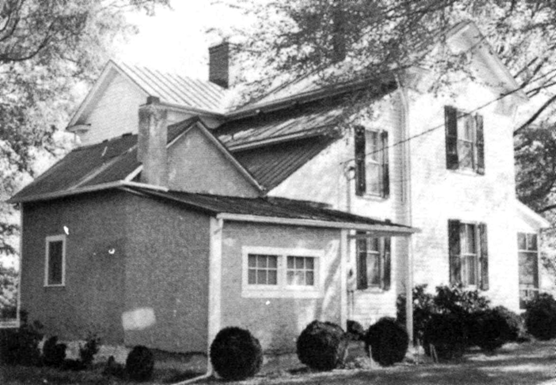 Caswell County North Carolina Daniel Gunn Watkins House (Blanch, North