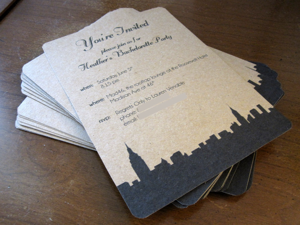 classy bachelorette party