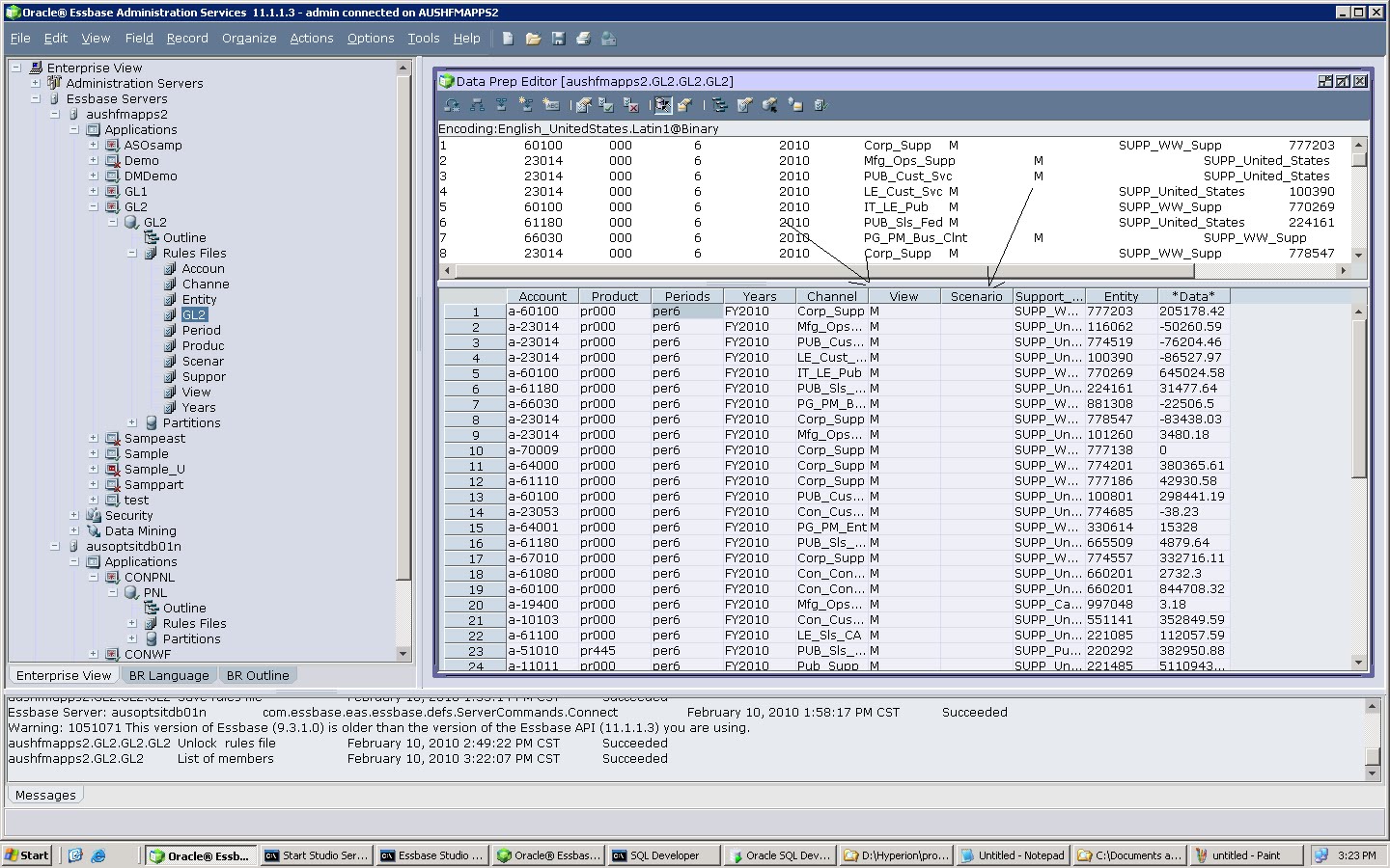 hyperion essbase