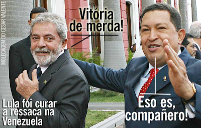 Molecagem sobre foto do Ricardo Stuckert/PR