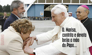Molecagem sobre foto do Ricardo Stuckert/PR