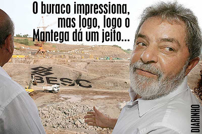 Molecagem sobre foto do Ricardo Stuckert/PR