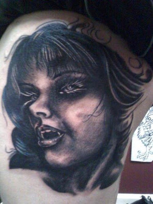 Que tatuaje le pondrias al de arriba?? - Página 3 Vampire+woman+tattoo