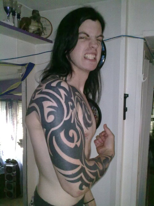 Tribal sleeve Tattoo