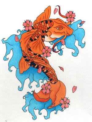 Flash Koi Fish Tattoo Designs