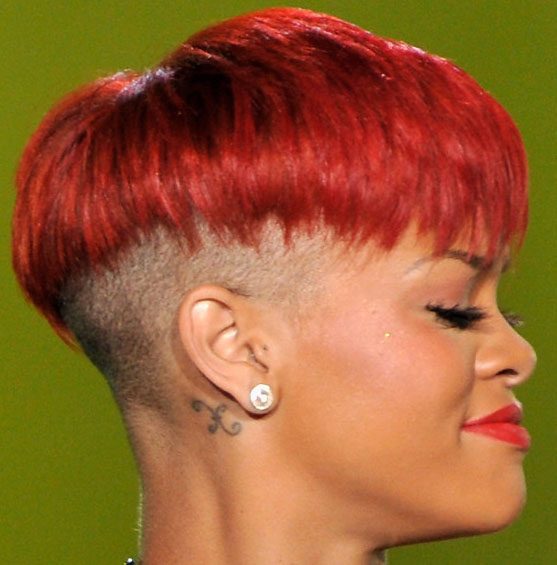 Hair Style Rihanna Short Boy Cut