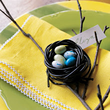 Edible Nest Place Card Holders