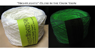 Cthulhu Crochet and Cousins: Glow in the Dark Yarn