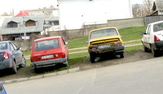 masina, rabla, auto, abandonata in Iasi