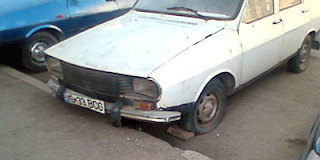 masina, rabla, auto, abandonata in Iasi