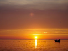 Sunset in the Baltic Sea