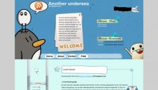 Free Template 2 Column - Another Undersea