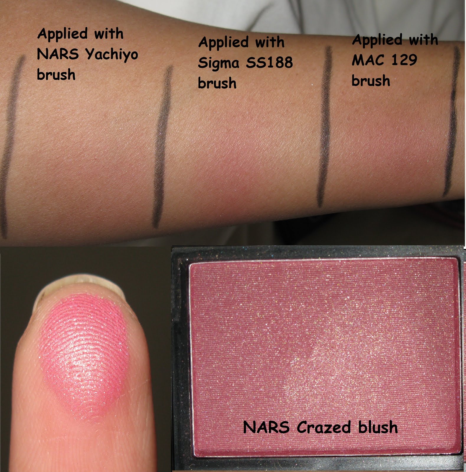 Bug's Beauty Blog NARS Artisan brush collection Yachiyo brush