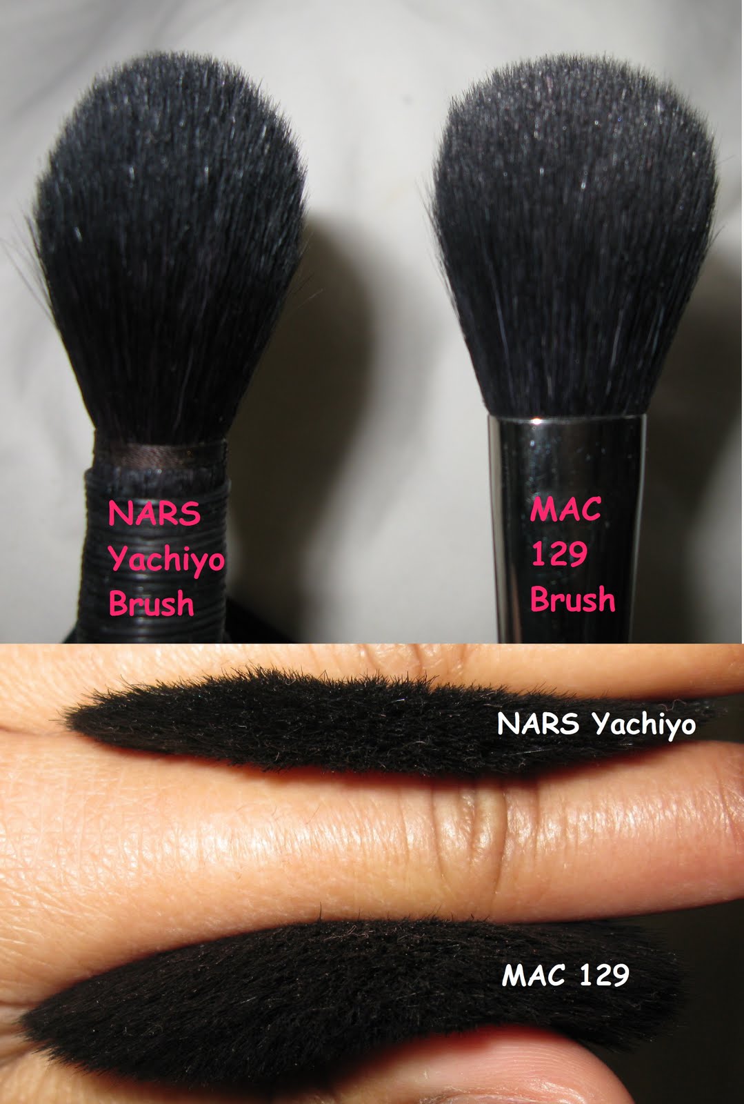Bug's Beauty Blog NARS Artisan brush collection Yachiyo brush