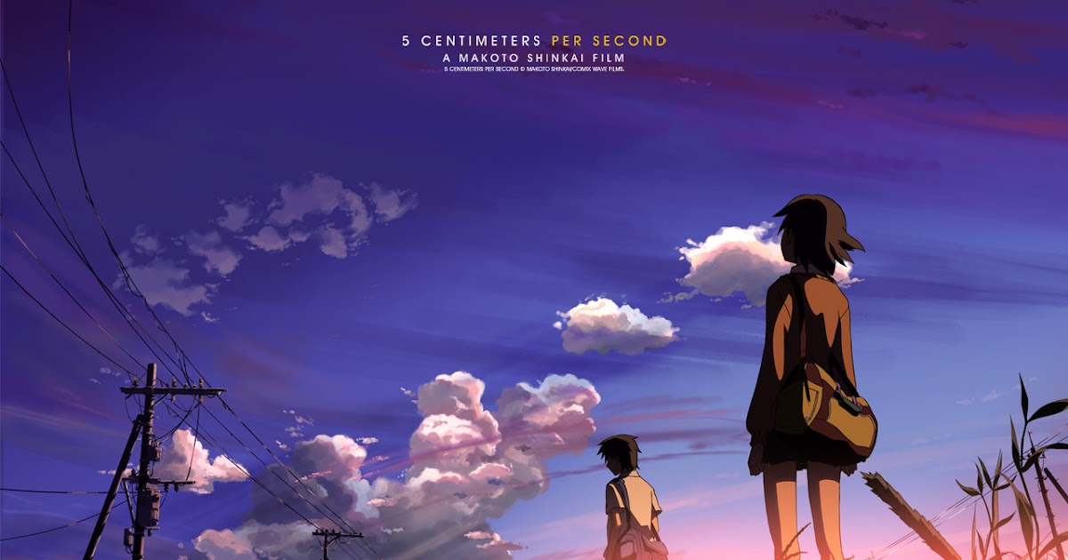 Enter the Movies: 5 Centimeters Per Second