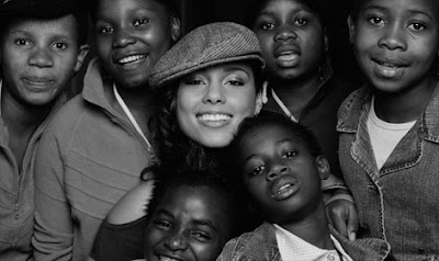 The money raised will go towards Alicia Key's charity Keep A Child Alive. Photo off http://keepachildalive.org/media-lab/