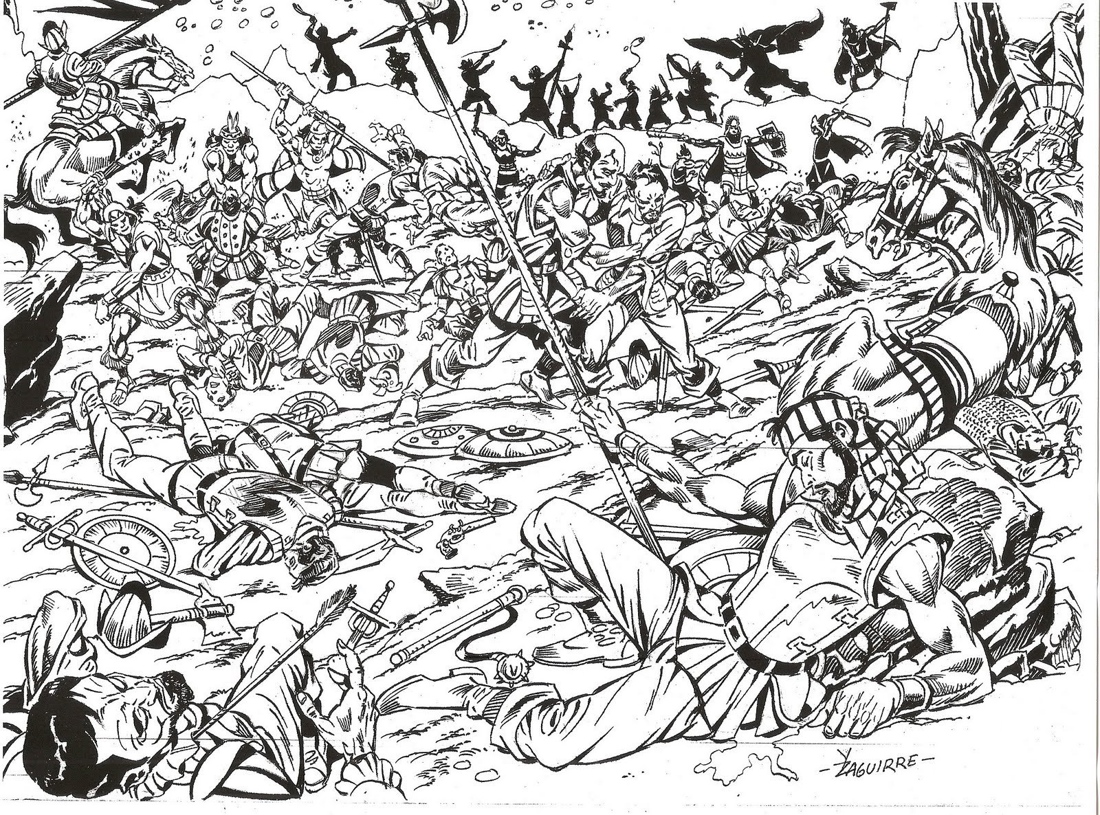 Batalla De Carabobo Dibujo Para Colorear Entre Hoy Y Ma