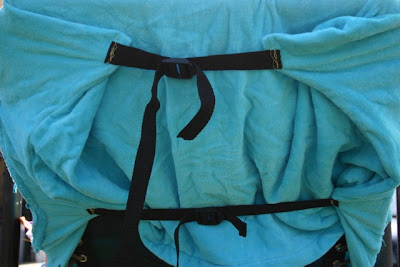 It had enough straps on it to