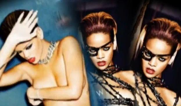 Rihanna Goes Topless on Album Cover of "Wait Your Turn" Rihanna Goes Topless on Album Cover of "Wait Your Turn"