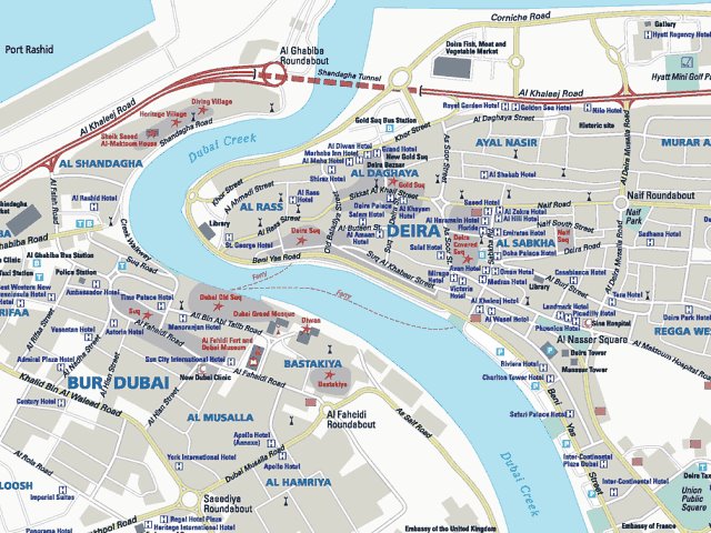 Dubai Marina Hotels Map Dubai Marina Hotels Map