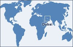 Dubai+map+world